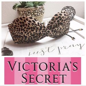 Victoria’s Secret Bandeau Animal Print Bikini